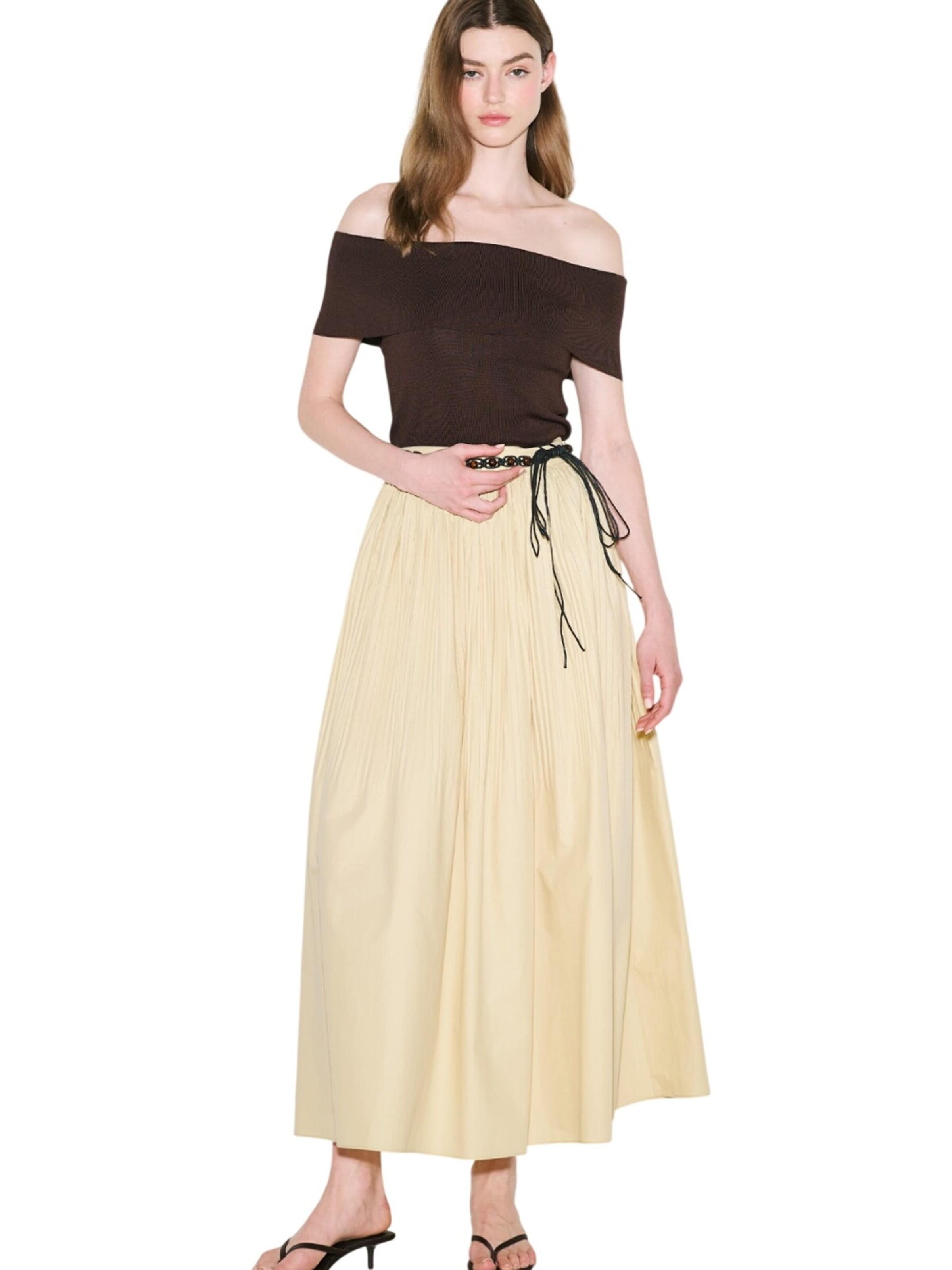 MANUKA Skirt in Yellow: front