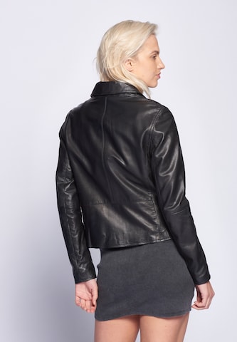 Maze Lederjacke in Schwarz