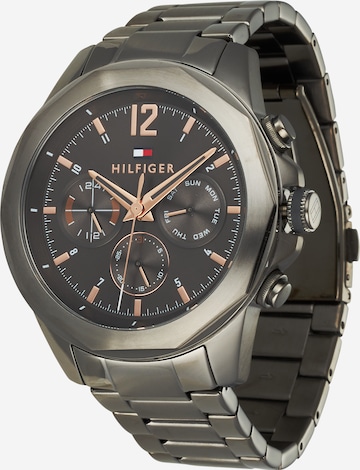 TOMMY HILFIGER Analoog horloge in Grijs: voorkant