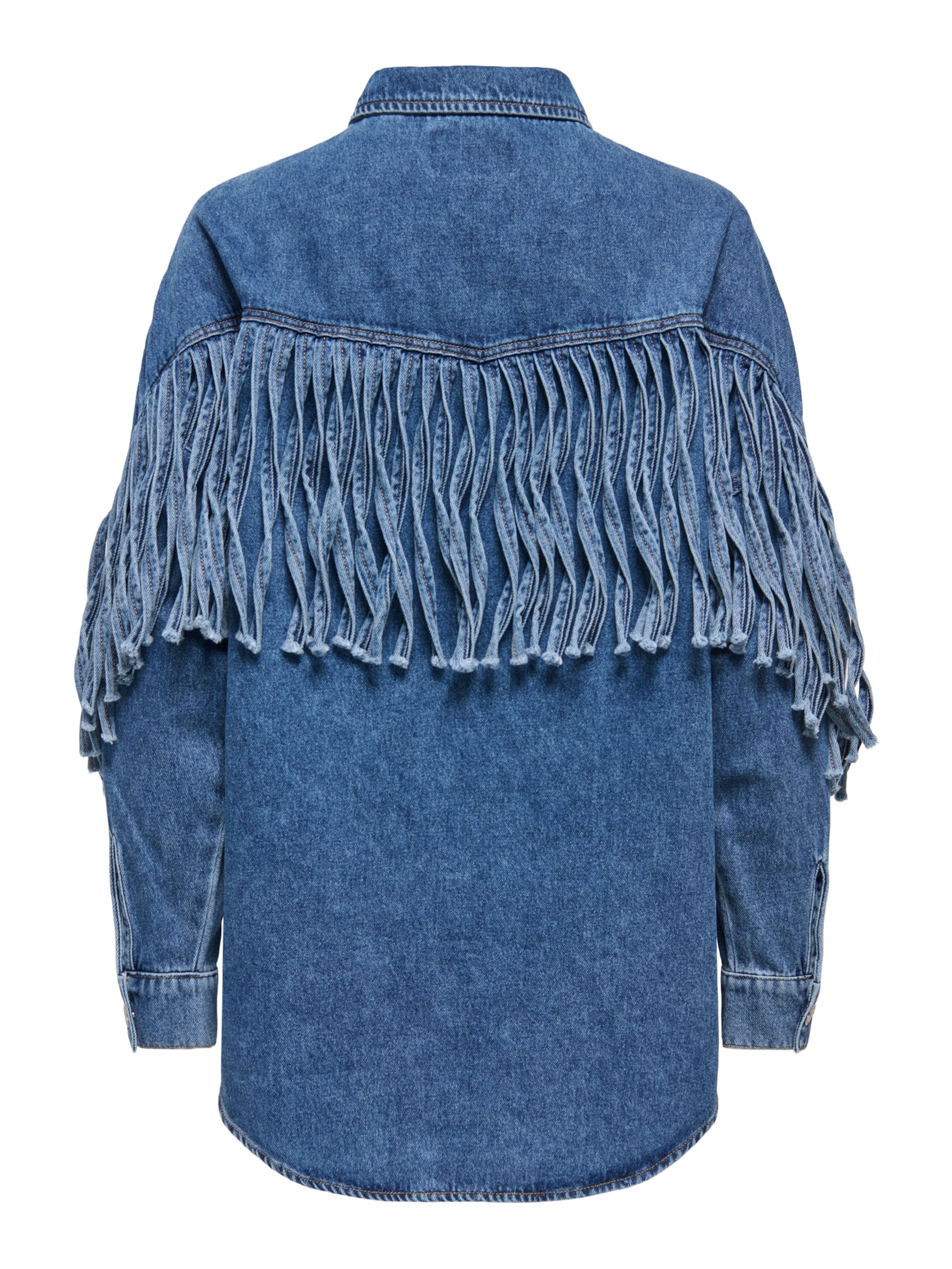 Veste mi-saison 'CARMAUREEN' ONLY Carmakoma en bleu