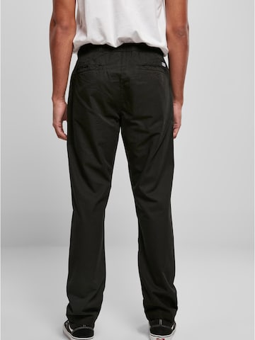 Urban Classics Tapered Chino Pants in Black