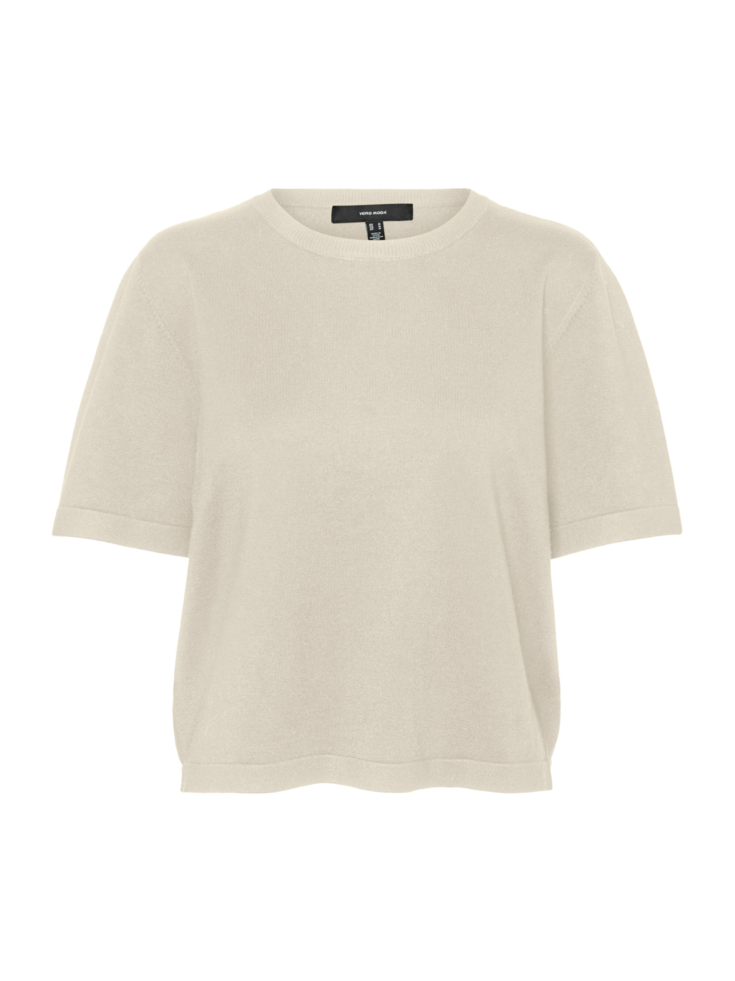 VERO MODA Pullover 'VMSILJE' in Beige: Vorderseite