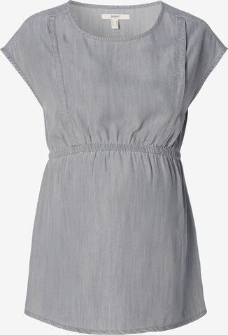 Esprit Maternity Blouse in Grey: front