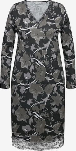 Ulla Popken Nightgown in Black: front