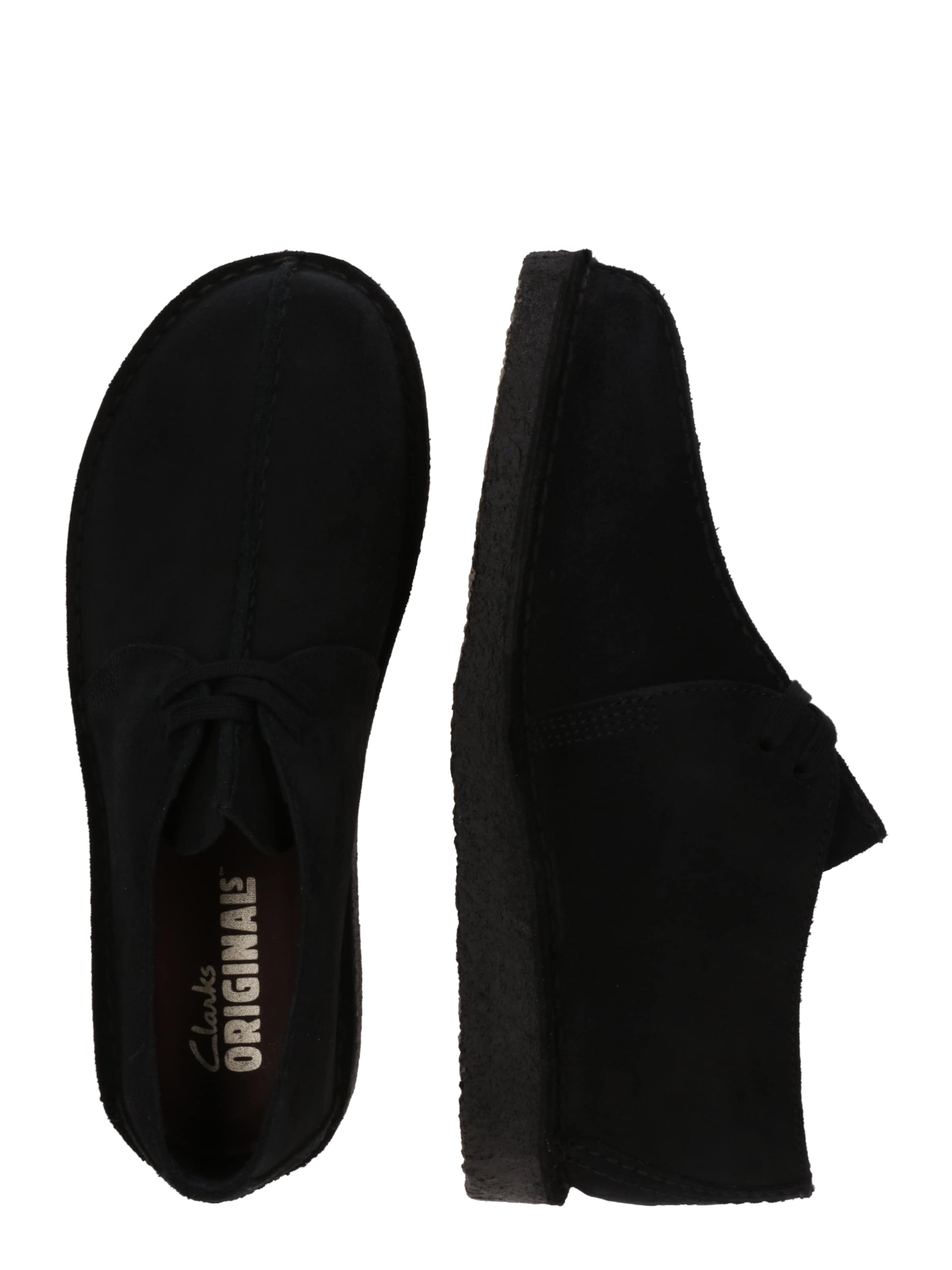 Chukka Boots 'Desert Trek' Clarks Originals en noir