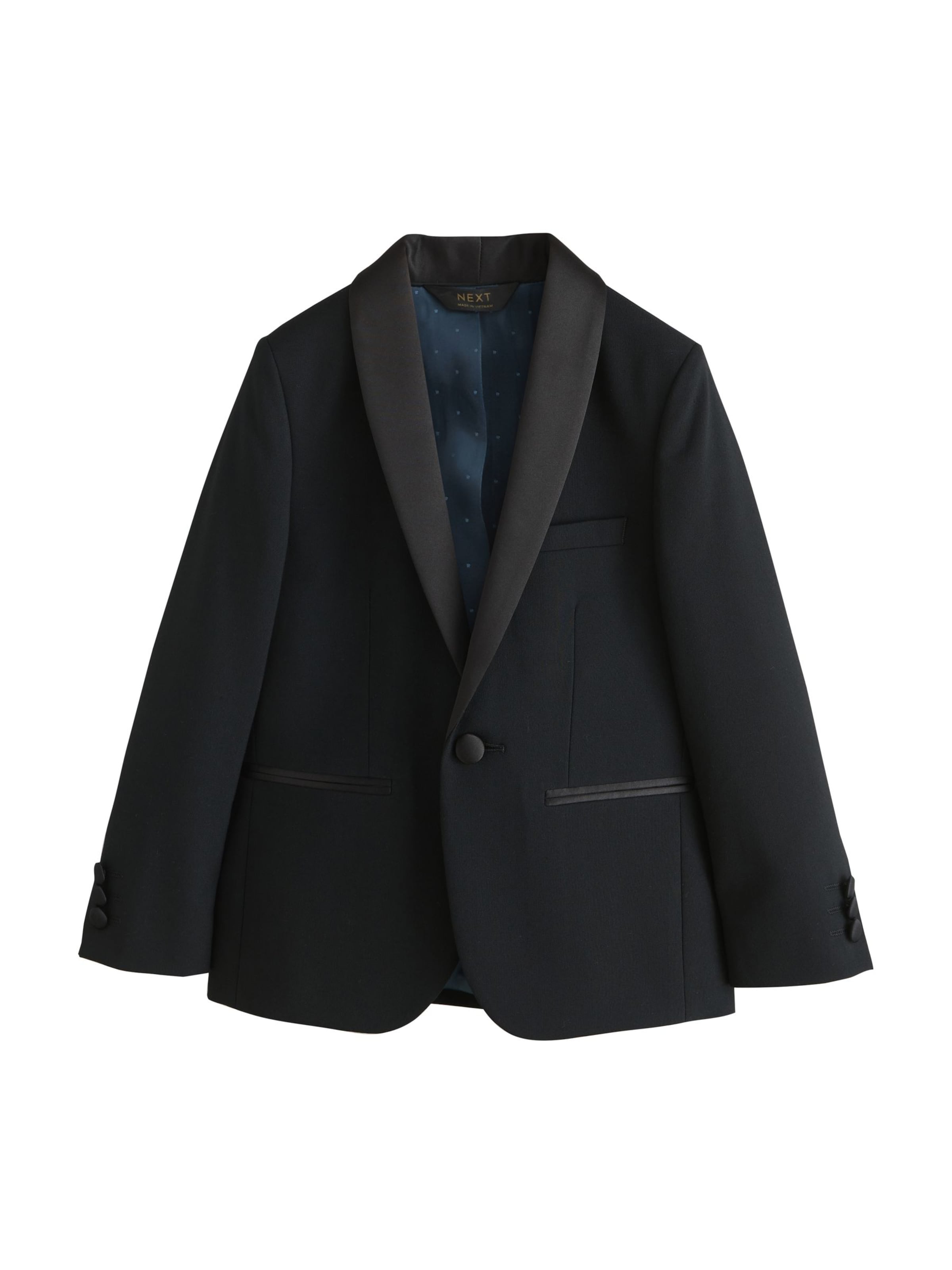 Next Suit Jacket in Black: front