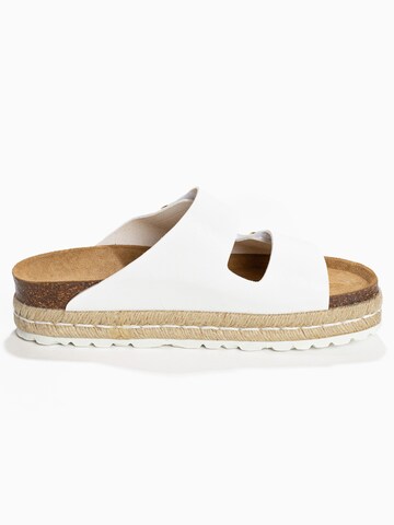 Mule 'Alizee' Bayton en blanc