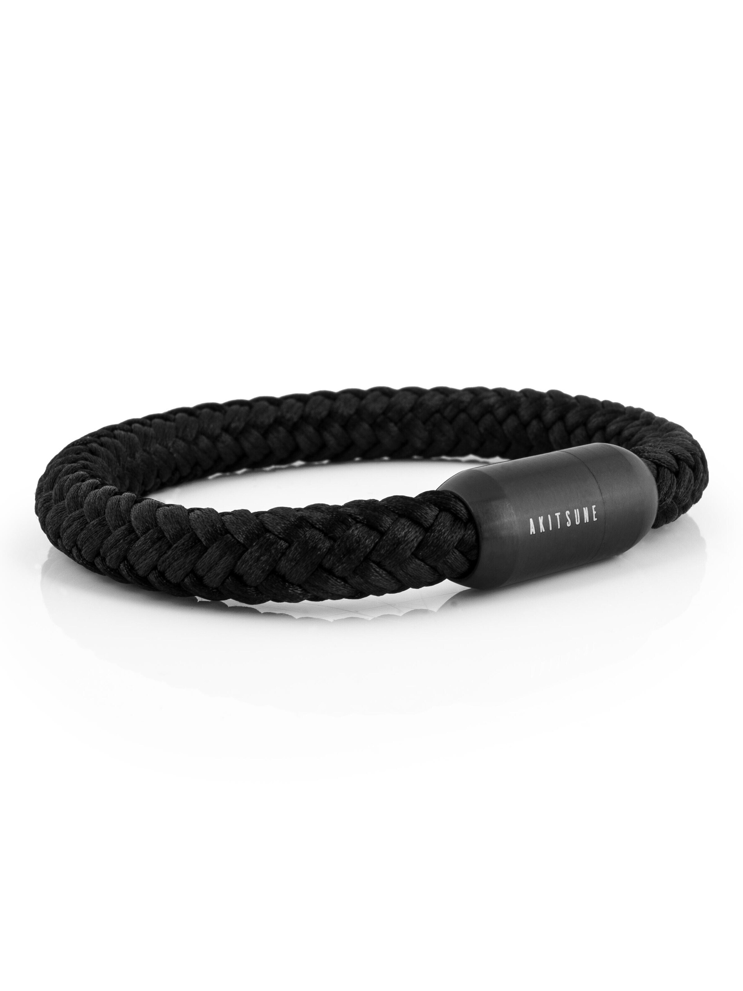 Akitsune Armband 'Portus'‌‌‌‌‌‌ in Schwarz