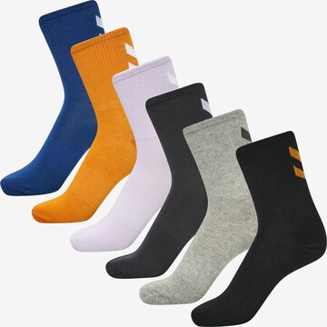 Hummel Athletic Socks in Mixed colors: front