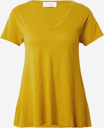 dzeltens AMERICAN VINTAGE T-Krekls 'JACKSONVILLE': no priekšpuses