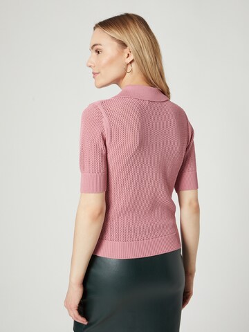 Guido Maria Kretschmer Women - Top de punto 'Eunice' en rosa