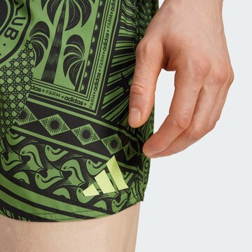 ADIDAS SPORTSWEAR Sportbadeshorts 'Addas x Farm Rio' in Grün