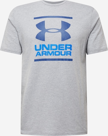 UNDER ARMOUR Funkční tričko 'Foundation' – šedá: přední strana