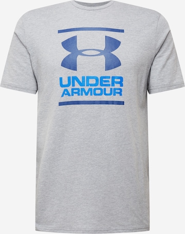 UNDER ARMOUR Funktionsshirt 'Foundation' in Grau: predná strana