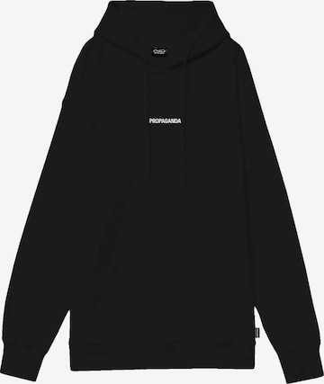 Propaganda Sweatshirt in Schwarz: predná strana