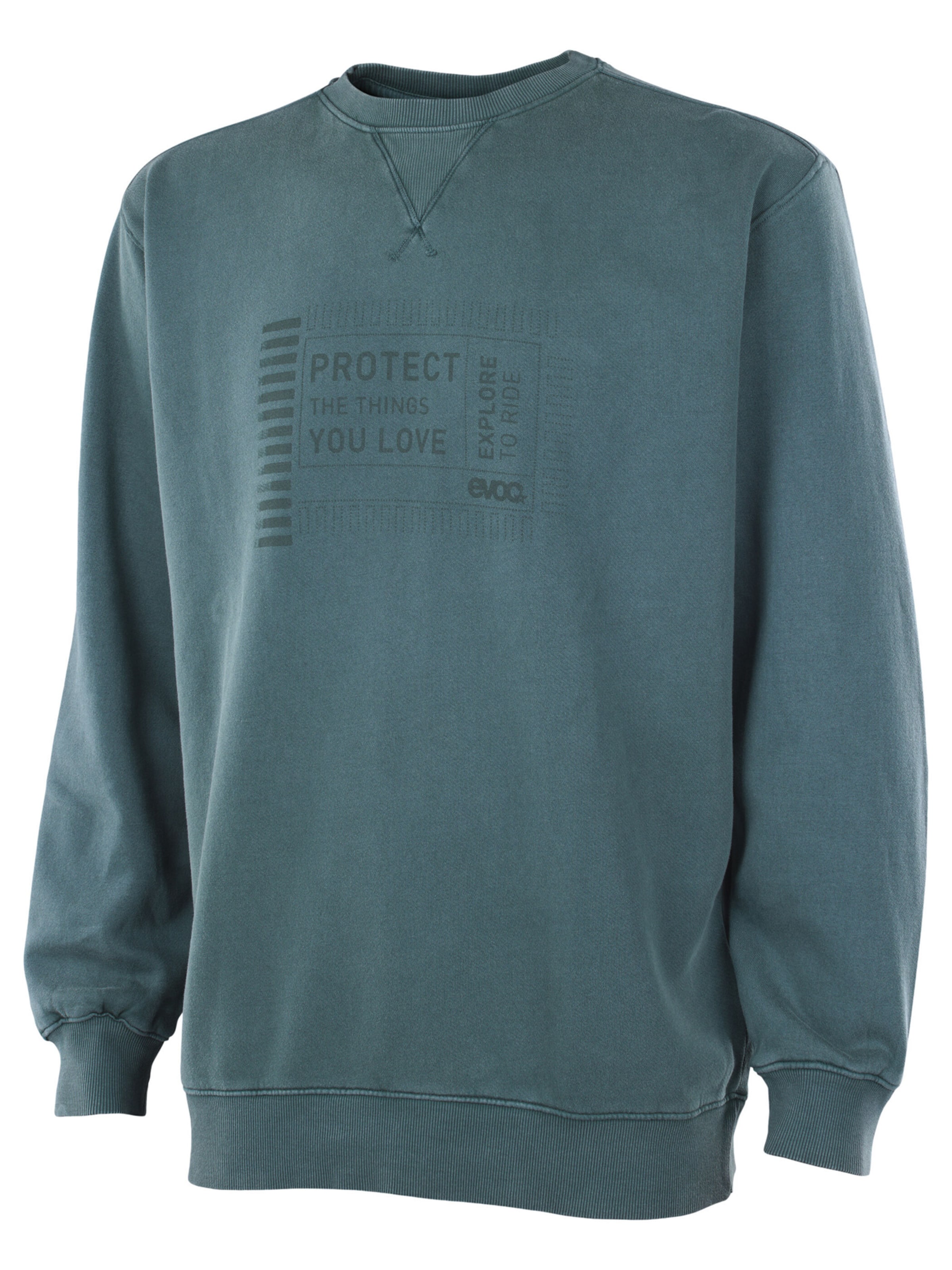 EVOC Sweatshirt in Green: front