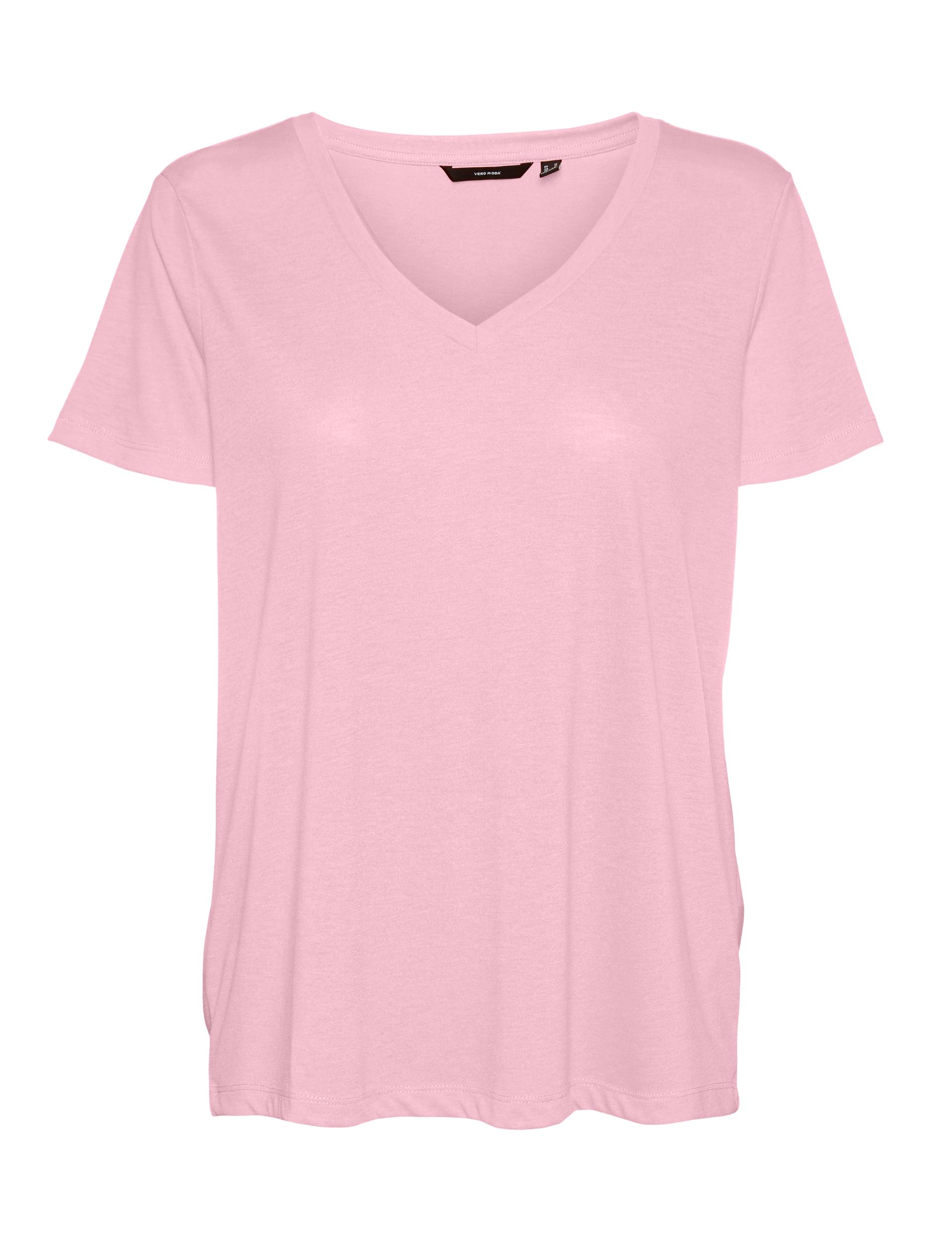Abbigliamento Donna VERO MODA Maglietta Spicy in Rosa Abbigliamento Donna VERO MODA Maglietta Spicy in Rosa