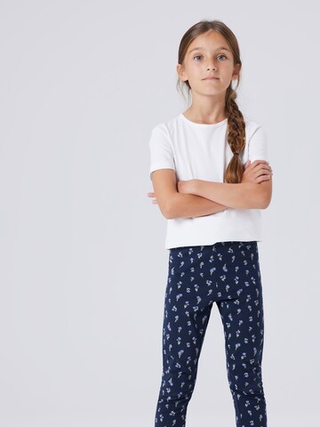 NAME IT Skinny Leggings 'NKFVIVIAN' in Blau