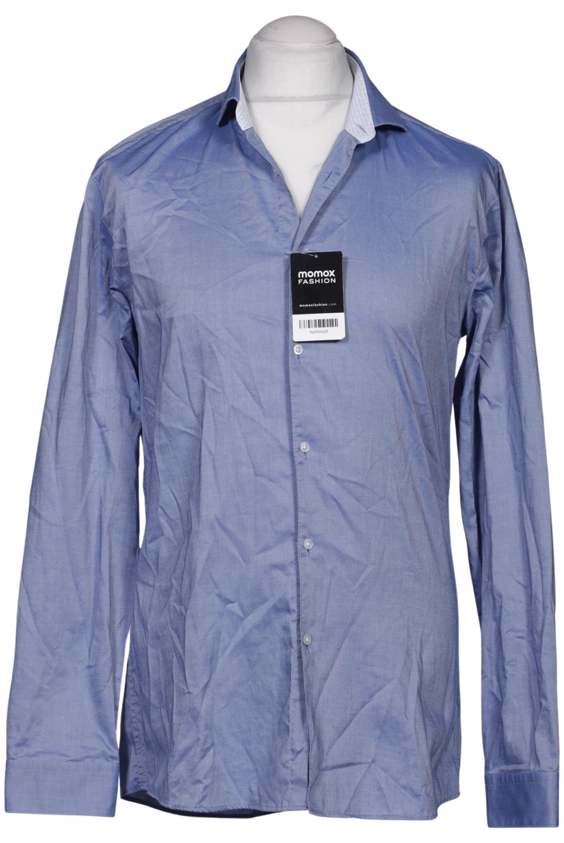 HUGO Button Up Shirt in L in Blue: front