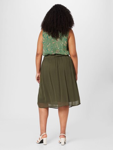 ABOUT YOU Curvy Skirt 'Taria' in Green