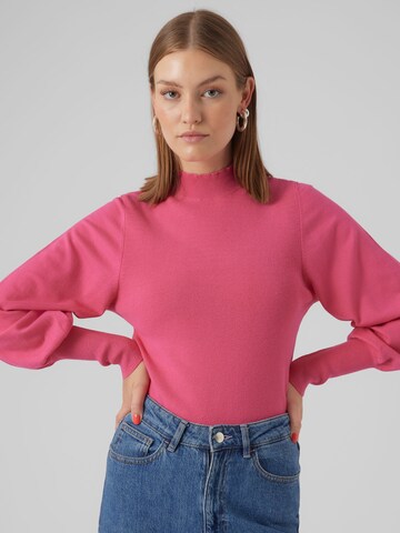Pull-over 'HOLLY KARIS' VERO MODA en rose