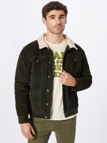 BLEND - Chaqueta de entretiempo en verde: frente