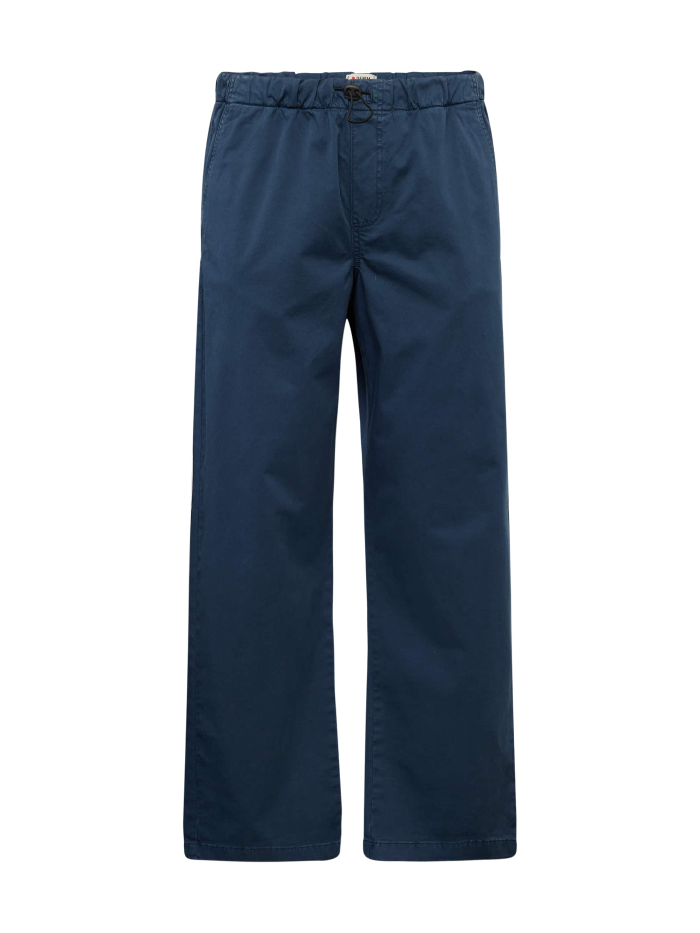 Denim Project Wide leg Pants in Blue: front