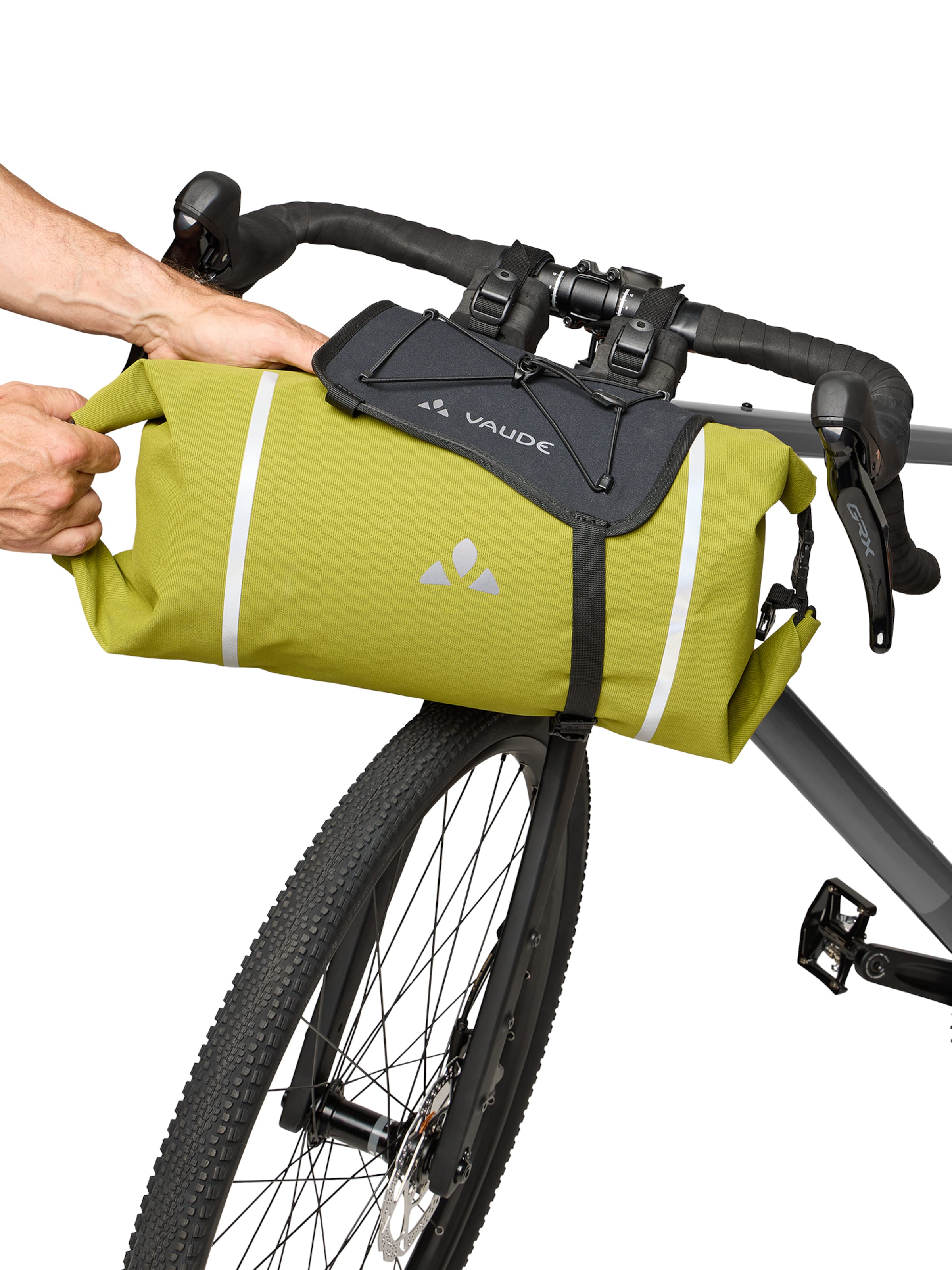 VAUDE Sports bag 'Trailfront Cage' in Green