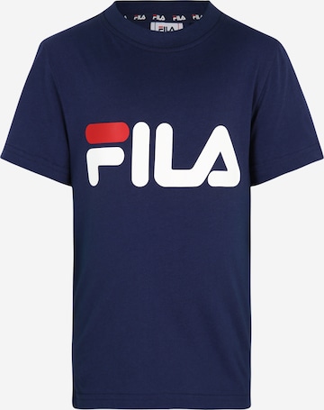 Tricou 'BAIA MARE' de la FILA pe albastru: față