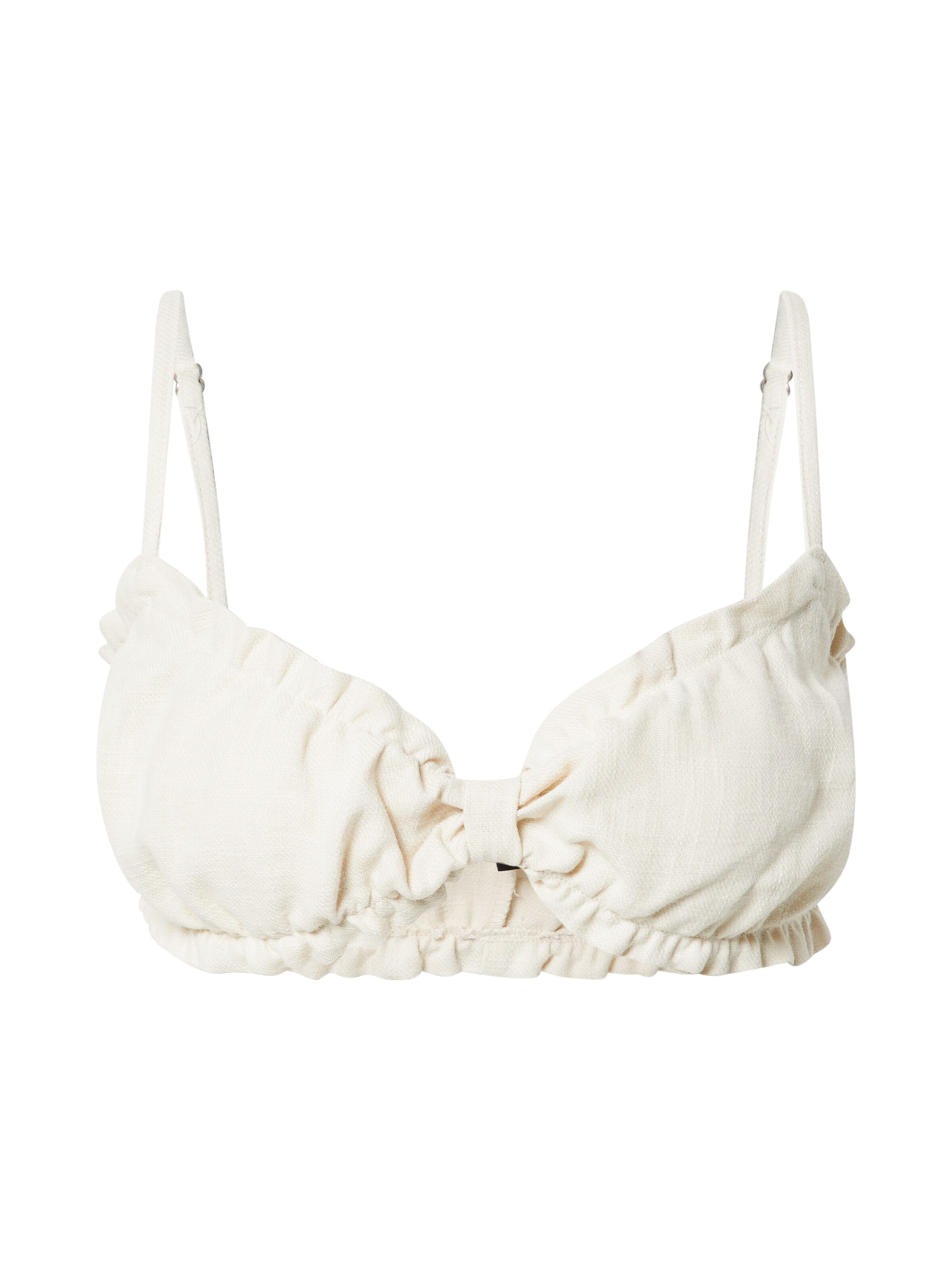 Undress Code Triangel BH 'Ramie' in Beige: voorkant