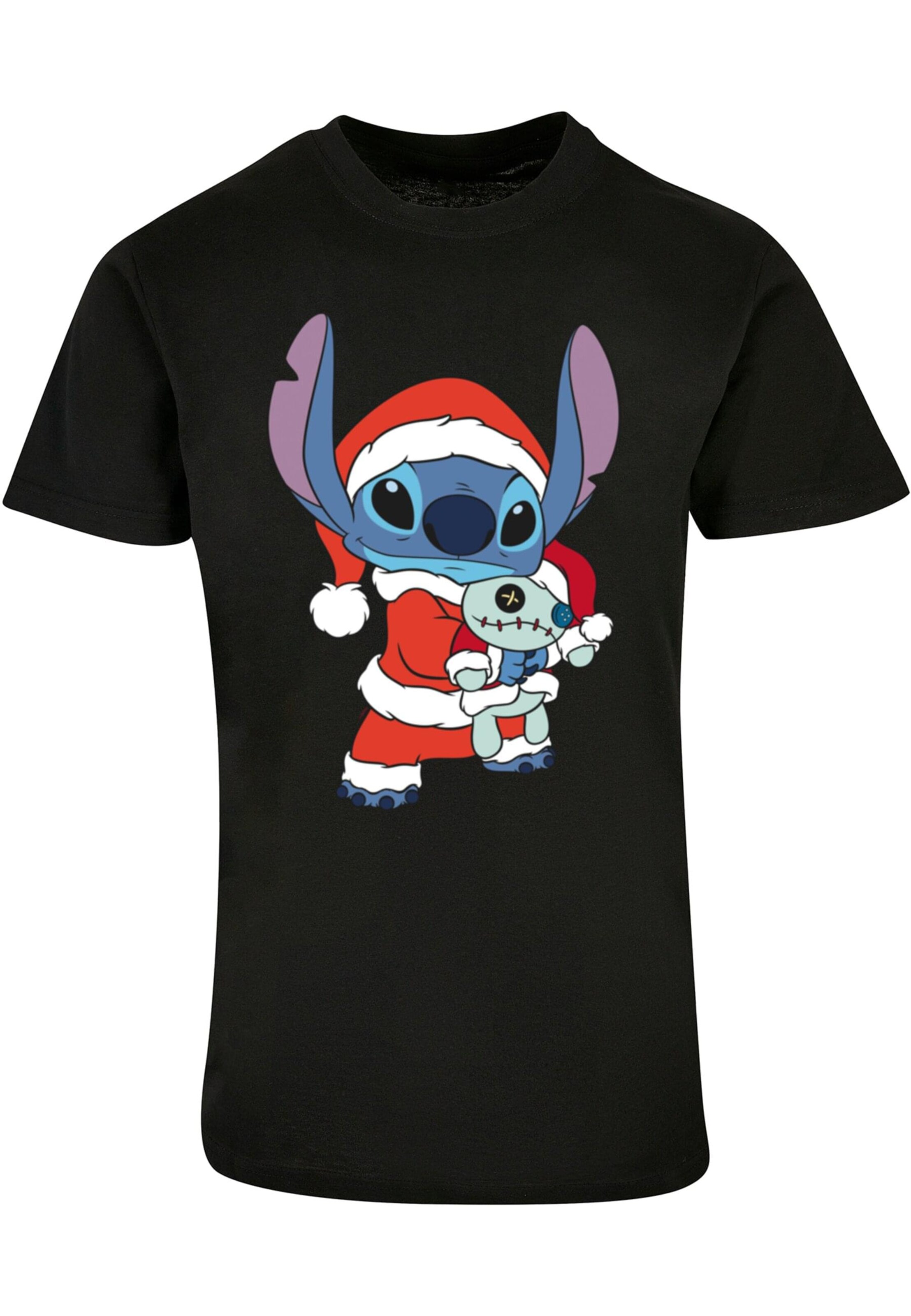 ABSOLUTE CULT Shirt 'Lilo And Stitch' in Black: front