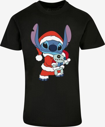 ABSOLUTE CULT Shirt 'Lilo And Stitch' in Black: front