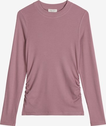 T-shirt Marc O'Polo en violet : devant