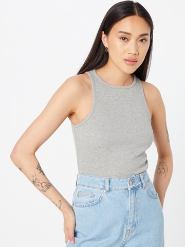 Nasty Gal Top in Grey: front