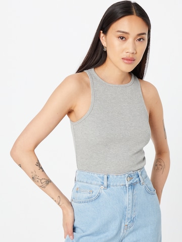 Nasty Gal - Top en gris: frente