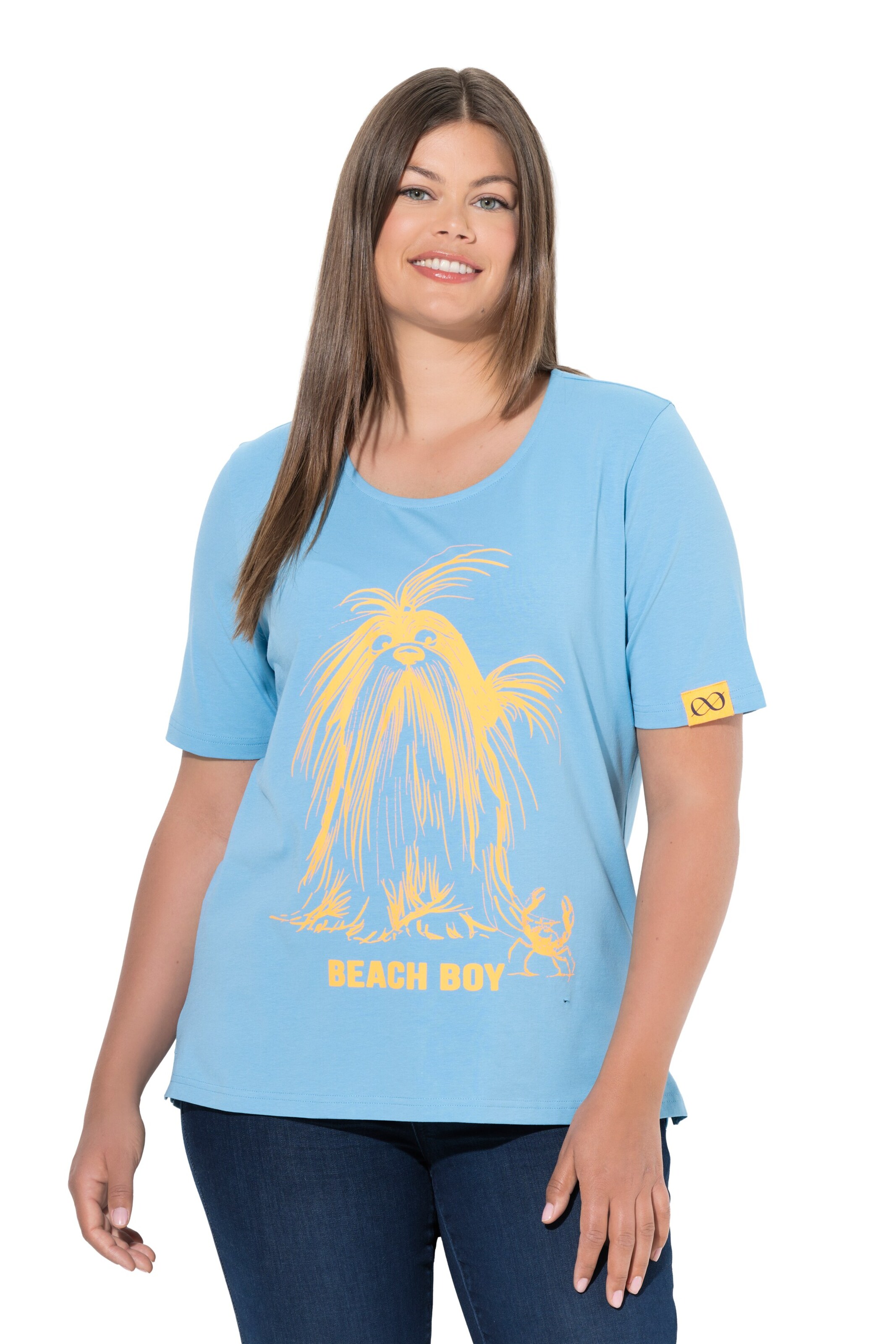 LAURASØN Shirt in Blauw: voorkant