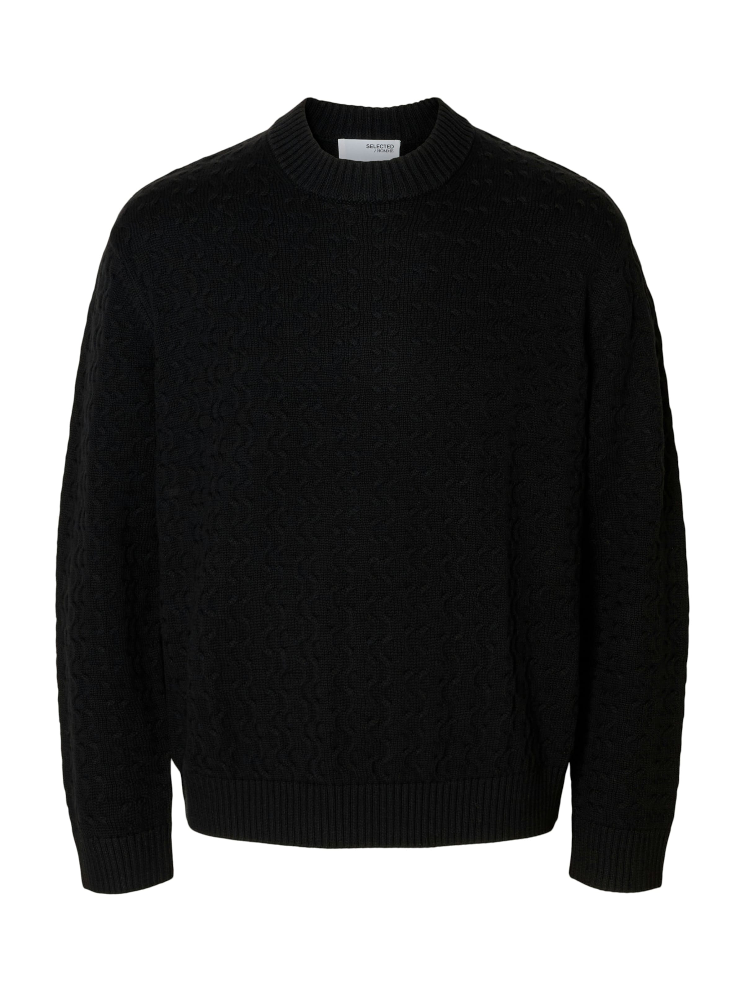 SELECTED Tröja 'SLHPHILIP' i svart: framsida