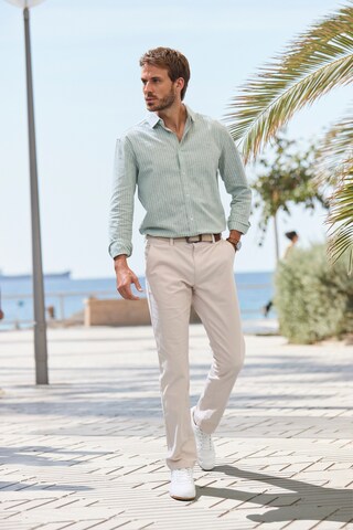 JOHN DEVIN Regular fit Button Up Shirt in Green