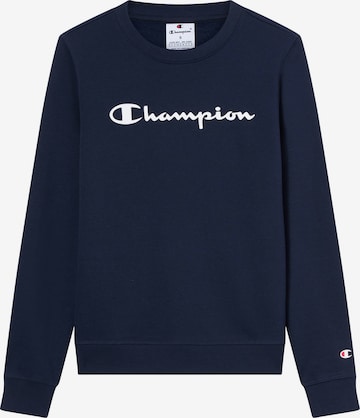 Sweat-shirt Champion Authentic Athletic Apparel en bleu : devant