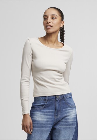 T-shirt Urban Classics en gris : devant