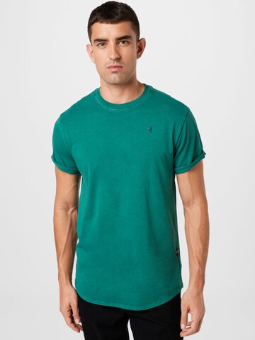 G-STAR T-Shirt 'Lash' in Grün: Vorderseite