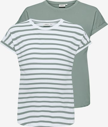 Maglietta 'ONLHappy' di Only Tall in verde: frontale