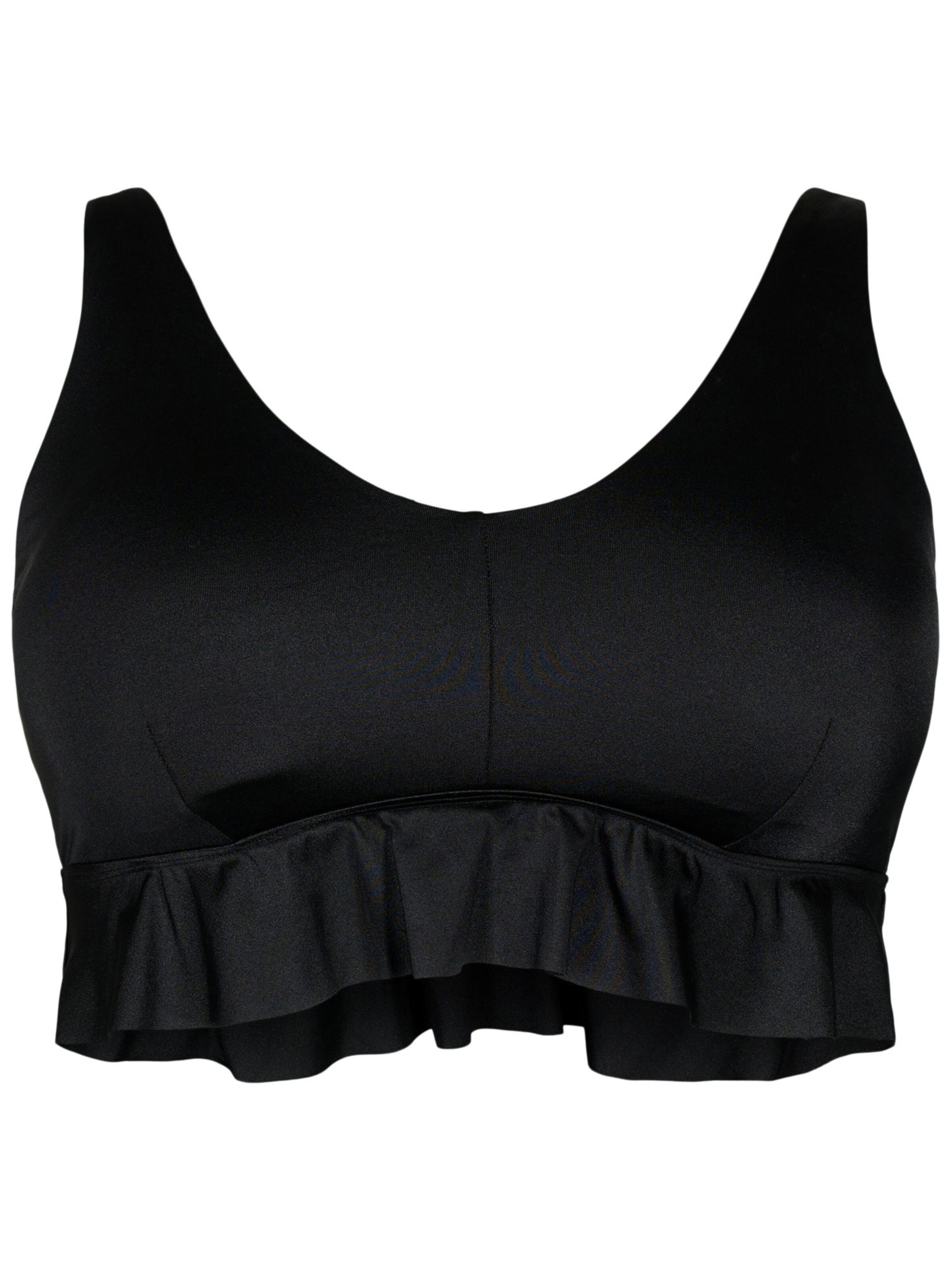 Swim by Zizzi Μπουστάκι Τοπ μπικίνι 'SENYA' σε μαύρο: μπροστά