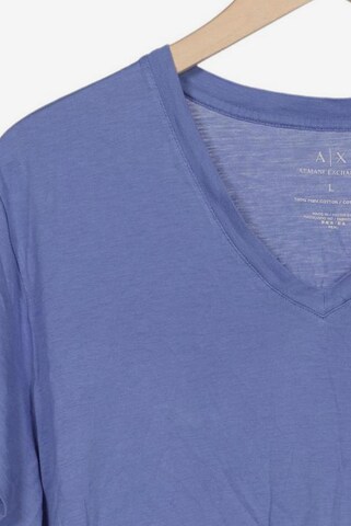 ARMANI EXCHANGE T-Shirt L in Blau