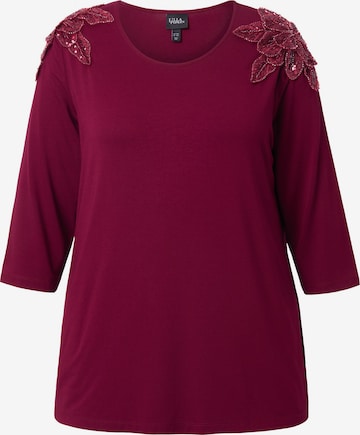 Ulla Popken Shirt in Red: front