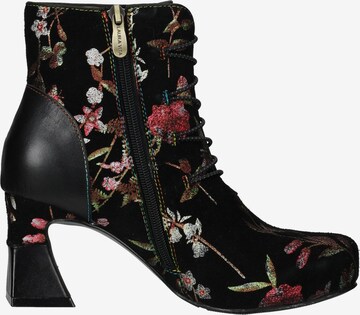 Laura Vita Lace-Up Ankle Boots in Black