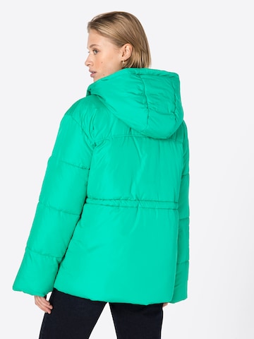 PIECES Winterjacke 'LOUIE' in Grün