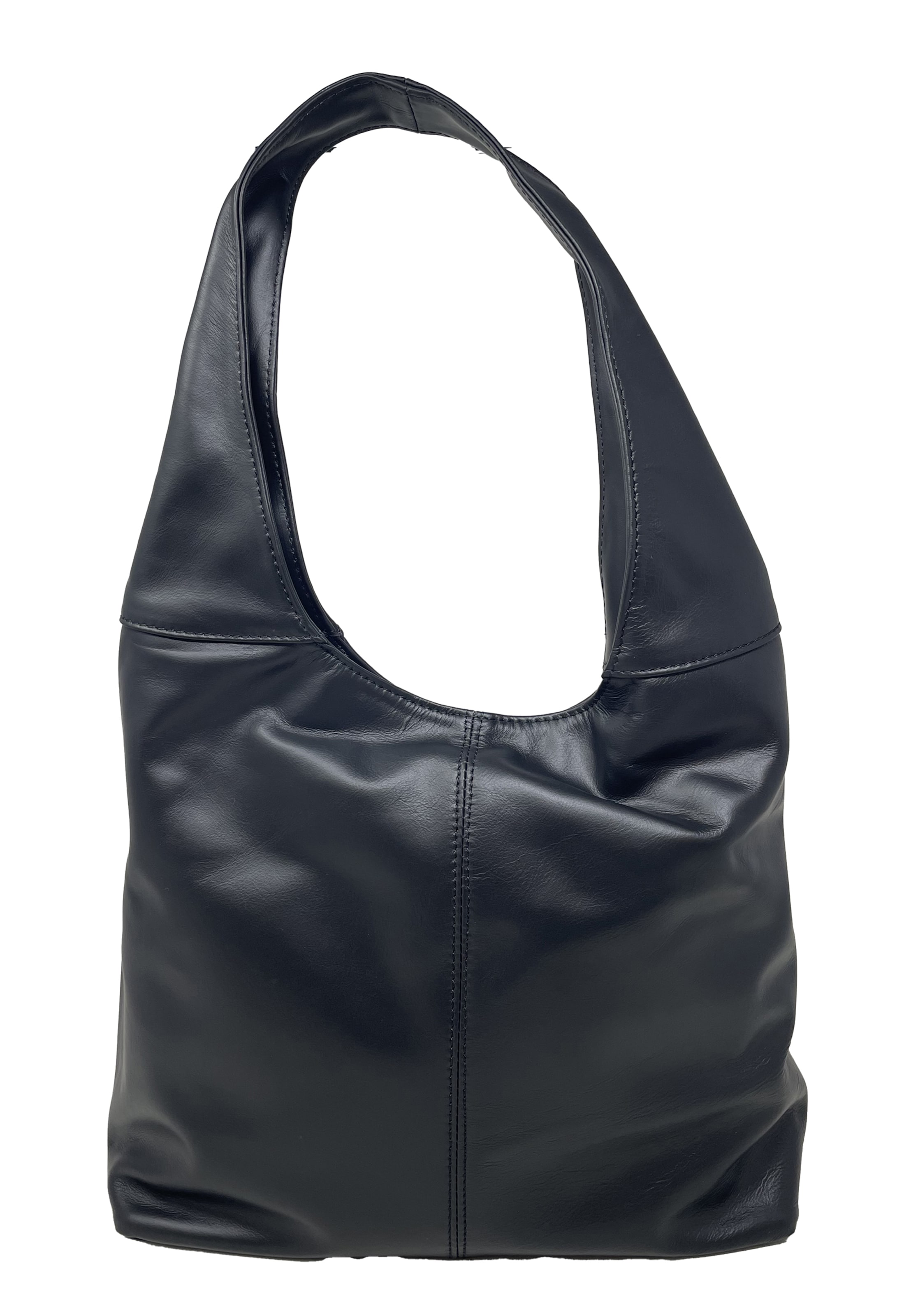 CHICCA BORSE Schoudertas in Zwart: voorkant