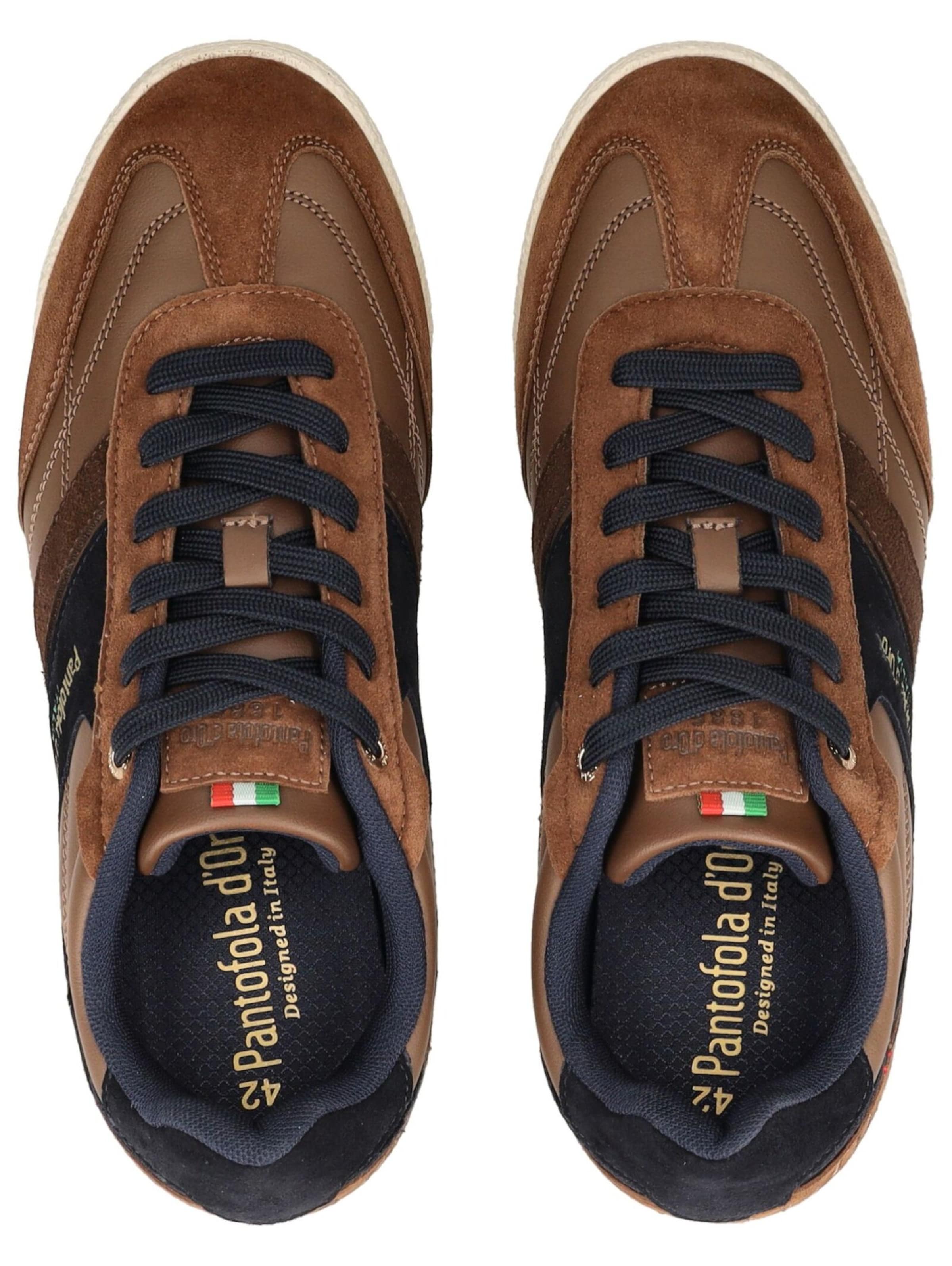 PANTOFOLA D'ORO Sneaker in Braun: oben