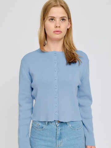 mazine Strickjacke 'Cilia'‌‌‌‌‌‌ in Blau: Vorderseite